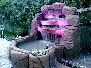 Mini Bahçe Şelalesi